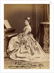 Portrait of Grand Duchess Alexandra Iosifovna of Saxe-Altenburg, 1874 by Anonymous