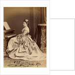 Portrait of Grand Duchess Alexandra Iosifovna of Saxe-Altenburg, 1874 by Anonymous