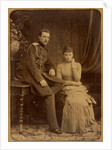 Grand Duke Michael Mikhailovich of Russia and Grand Duchess Anastasia Mikhailovna of Russia, c. 1880 by Anonymous
