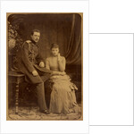 Grand Duke Michael Mikhailovich of Russia and Grand Duchess Anastasia Mikhailovna of Russia, c. 1880 by Anonymous