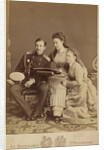 Grand Duchess Alexandra Iosifovna, Grand Duke Nicholas Constantinovich and Grand Duchess Vera Consta by Anonymous