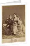 Grand Duchess Alexandra Iosifovna, Grand Duke Nicholas Constantinovich and Grand Duchess Vera Consta by Anonymous