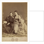 Grand Duchess Alexandra Iosifovna, Grand Duke Nicholas Constantinovich and Grand Duchess Vera Consta by Anonymous