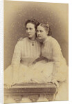 Portrait of Grand Duchess Alexandra Iosifovna and Grand Duchess Olga Constantinovna of R by Anonymous