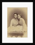 Portrait of Grand Duchess Alexandra Iosifovna and Grand Duchess Olga Constantinovna of R by Anonymous