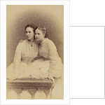 Portrait of Grand Duchess Alexandra Iosifovna and Grand Duchess Olga Constantinovna of R by Anonymous