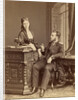 Portrait of Grand Duchess Maria Alexandrovna of Russia and Grand Duke Alexei Alexandrovi by Anonymous