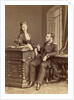 Portrait of Grand Duchess Maria Alexandrovna of Russia and Grand Duke Alexei Alexandrovi by Anonymous