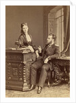 Portrait of Grand Duchess Maria Alexandrovna of Russia and Grand Duke Alexei Alexandrovi by Anonymous