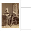 Portrait of Grand Duchess Maria Alexandrovna of Russia and Grand Duke Alexei Alexandrovi by Anonymous