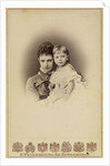 Grand Duchess Maria Fyodorovna, Princess Dagmar of Denmark with Daughter Xenia Alexandro by Anonymous