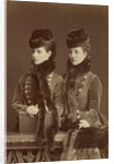 Tsesarevna Maria Feodorovna, later Empress of Russia, and the Princess of Wales (1844-19 by Anonymous