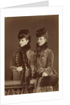Tsesarevna Maria Feodorovna, later Empress of Russia, and the Princess of Wales (1844-19 by Anonymous