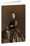 Portrait of Maria Alexandrovna, Empress of Russia, 1873 by Anonymous
