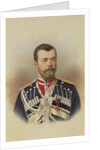 Portrait of Emperor Nicholas II, c. 1895 by Anonymous