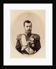 Portrait of Emperor Nicholas II as Tsesarevich, ca 1891 by Anonymous