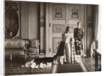 Grand Duchess Maria Pavlovna and Prince Wilhelm, Duke of Södermanland. Wedding photo in Catherine Pa by Anonymous