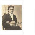 Victor Novacek after the premiere of Violin Concerto in D minor, Op. 47 by Jean Sibelius by Anonymous