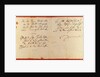 From the Ode to Joy (An die Freude). Autograph manuscript, 1785 by Anonymous