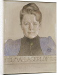Portrait of the author Selma Lagerlöf, 1902 by Anonymous