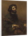 The Cellist (Self-portrait), 1847 by Anonymous