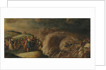 The Israelites crossing of the Red Sea by Anonymous
