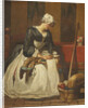The Embroideress by Anonymous