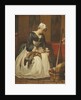The Embroideress by Anonymous