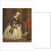 The Embroideress by Anonymous