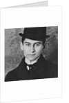 Franz Kafka, c. 1905 by Anonymous