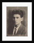 Franz Kafka, 1917 by Anonymous