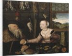 The Ill-matched Couple, 1532 by Anonymous