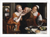 The Ill-matched Couple, 1566 by Anonymous