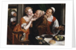 The Ill-matched Couple, 1566 by Anonymous