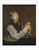 Young Boy Peeling a Pear by Anonymous