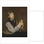 Young Boy Peeling a Pear by Anonymous
