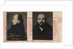 The registration card on Vladimir Ulyanov-Lenin of the Department for Protecting the Public Security by Anonymous