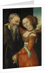 The Ill-matched Couple, ca 1530 by Anonymous