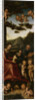 The Holy Family surrounded by Angels. Altarpiece of the Virgin (left wing), 1510-1515 by Anonymous