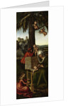 The Education of the Virgin Mary. Altarpiece of the Virgin (right wing), 1510-1515 by Anonymous