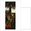 The Education of the Virgin Mary. Altarpiece of the Virgin (right wing), 1510-1515 by Anonymous
