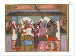 THe Jinns. Miniature from a ottoman manuscript, 1582 by Anonymous