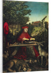 Cardinal Albrecht of Brandenburg as Saint Jerome, 1527 by Anonymous