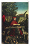 Cardinal Albrecht of Brandenburg as Saint Jerome, 1527 by Anonymous