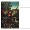 Cardinal Albrecht of Brandenburg as Saint Jerome, 1527 by Anonymous