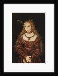 Portrait of Princess Sibylle of Cleves, 1526 by Anonymous