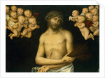 Christ as the Man of Sorrows flanked by Angels, c.1540 by Anonymous