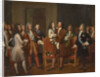 Louis XV Visiting Peter I the Great at the Hôtel de Lesdiguieres, 10th May 1717, First half of the 1 by Anonymous