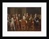 Louis XV Visiting Peter I the Great at the Hôtel de Lesdiguieres, 10th May 1717, First half of the 1 by Anonymous