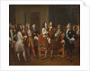 Louis XV Visiting Peter I the Great at the Hôtel de Lesdiguieres, 10th May 1717, First half of the 1 by Anonymous
